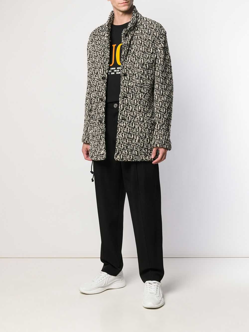 Comme Des Garçons Pre-Owned buttoned knitted jack… - image 2