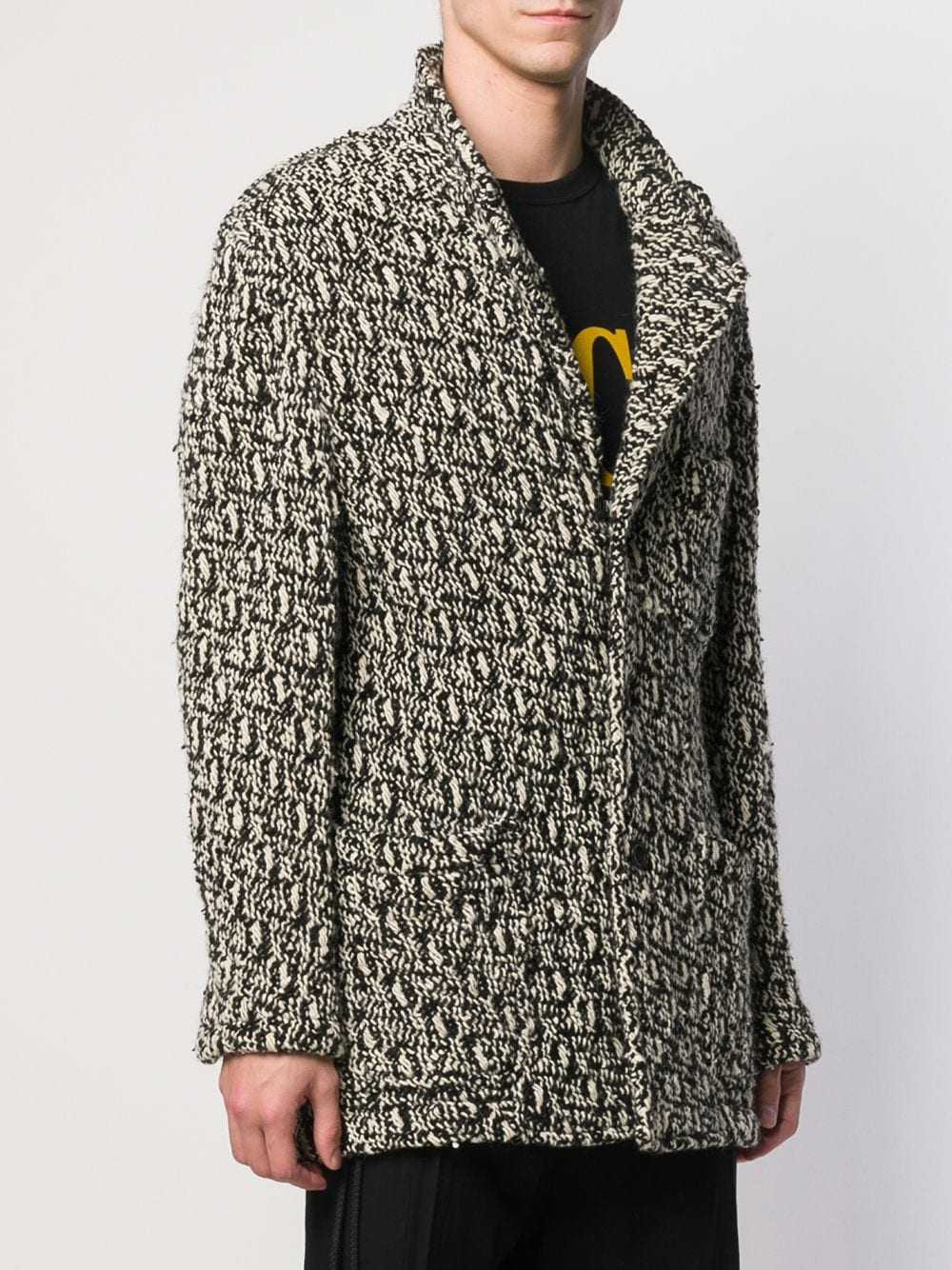 Comme Des Garçons Pre-Owned buttoned knitted jack… - image 3