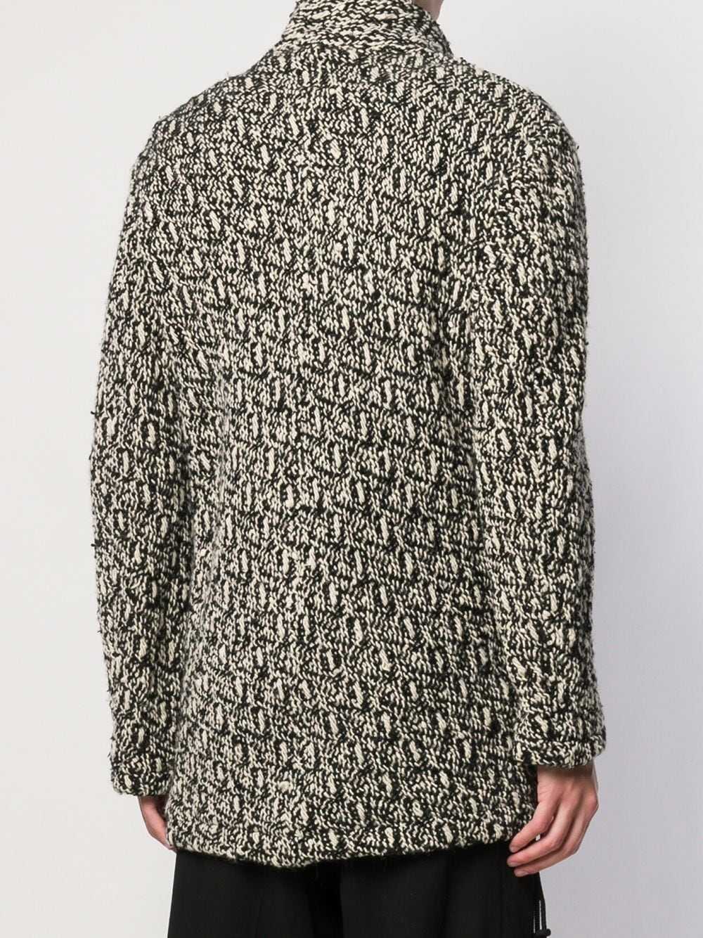 Comme Des Garçons Pre-Owned buttoned knitted jack… - image 4