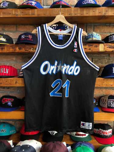 Vintage Orlando Magic Gerald Wilkens Champion Jers