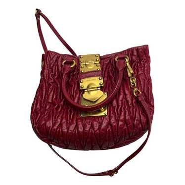 Miu Miu Coffer leather handbag - image 1