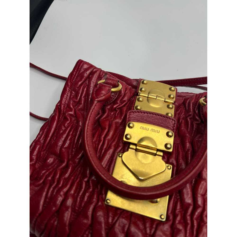Miu Miu Coffer leather handbag - image 6