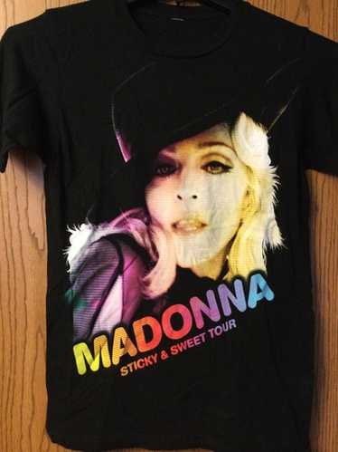 マドンナ 　Sticky & Sweet Tour　マイアミ公演 限定 Tシャツ 新品 MADONNA マドンナ Sticky & Sweet Tour Miami マイアミ公演