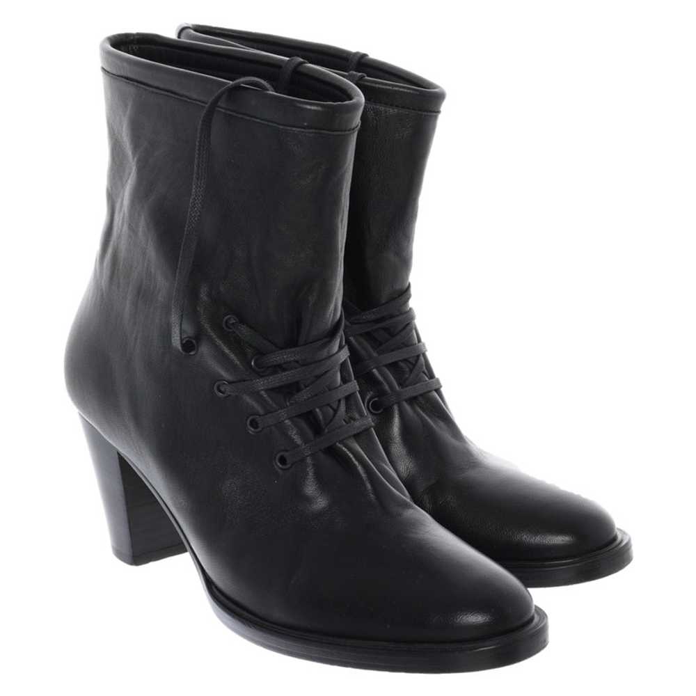 A. F. Vandevorst Ankle boots Leather in Black - image 1