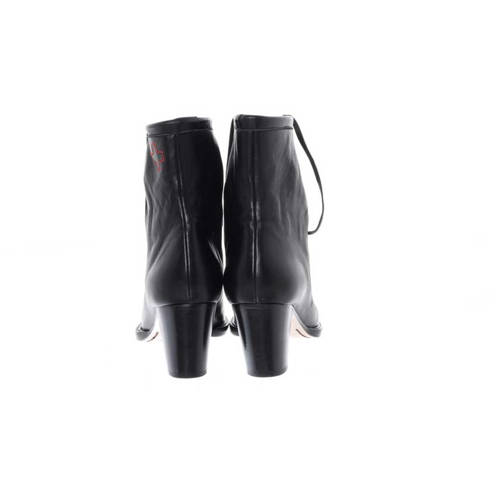 A. F. Vandevorst Ankle boots Leather in Black - image 3