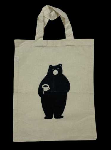 Streetwear bear tote bag shoulder bag t6