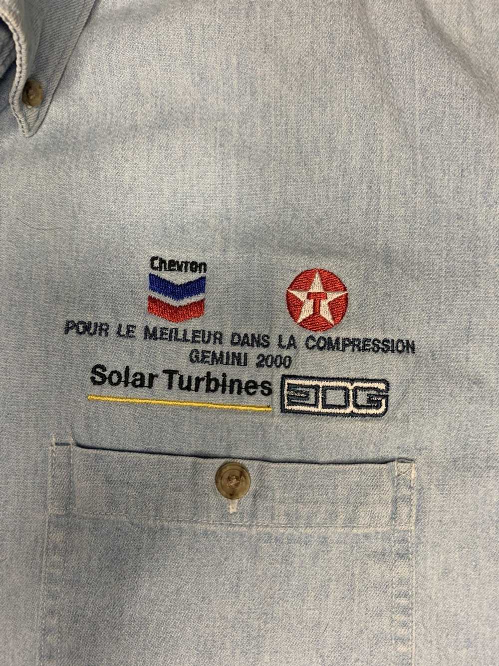 Other RARE Vintage Chevron ⛽️ x Solar Turbines ☀️ - image 2