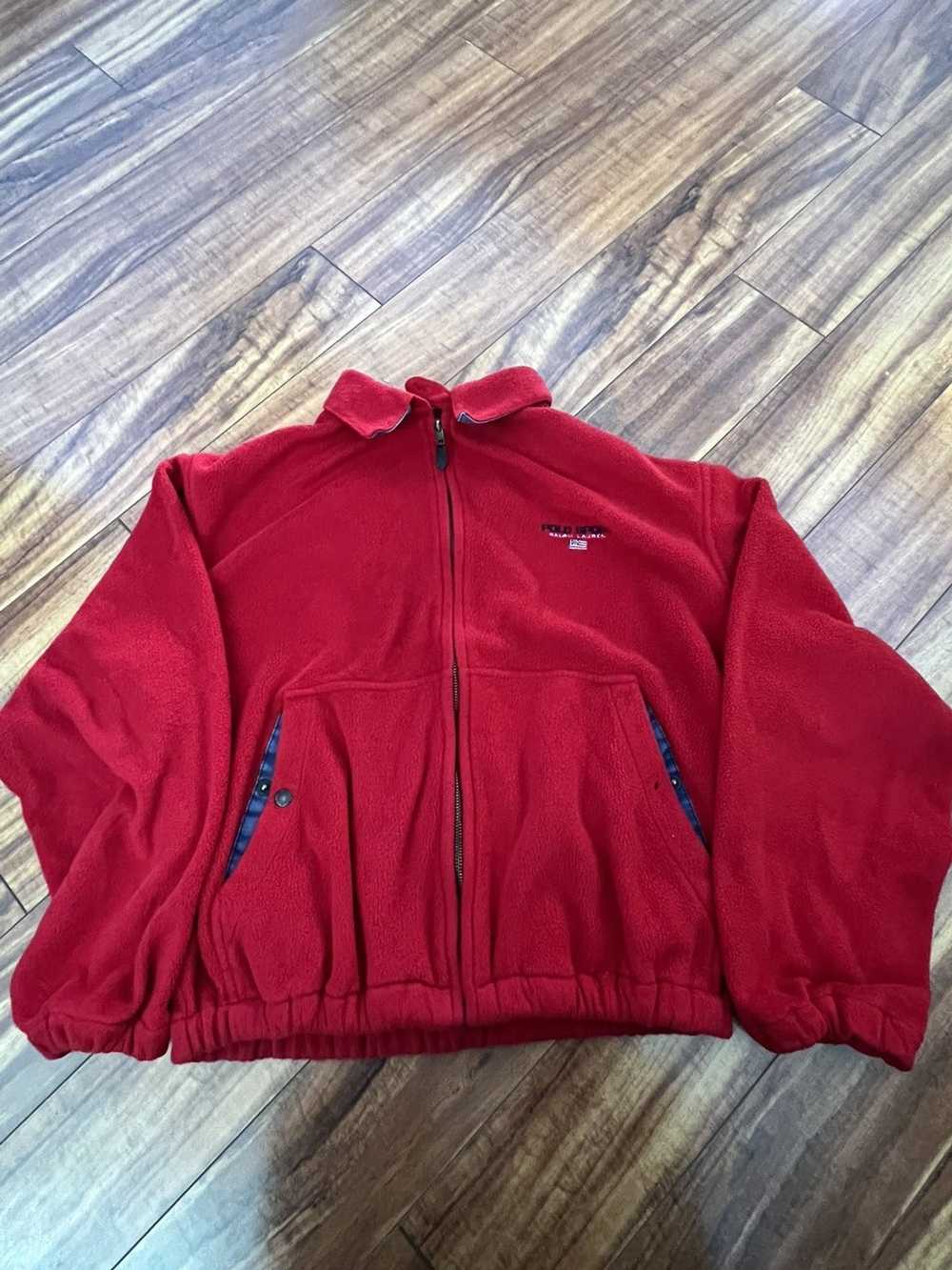 Polo Ralph Lauren Vintage PoloSports red jackets - image 4