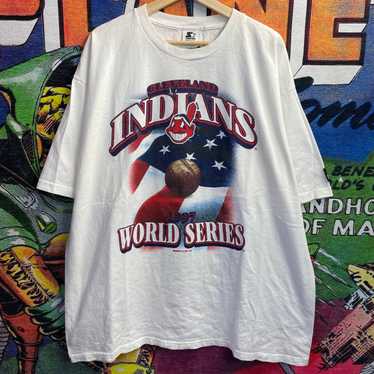 MLB × Vintage 🚨 1997 Cleveland Indians Shirt 🚨 - Gem