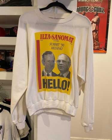 Vintage 1990 George Bush & Gorbachev Helsinki Summ