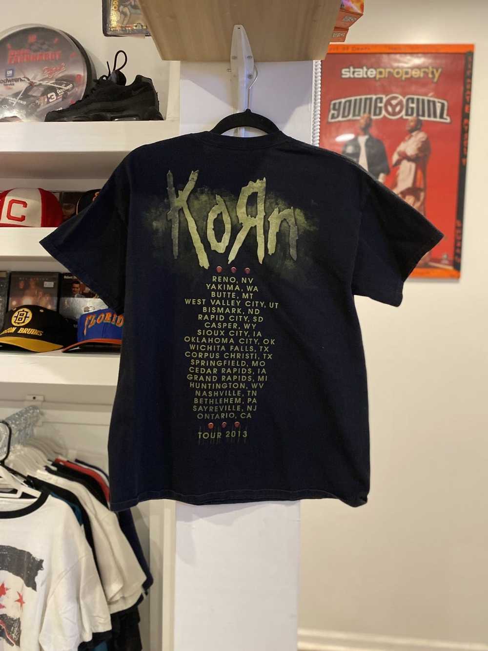 Band Tees 2013 Korn Tour tee. - image 3