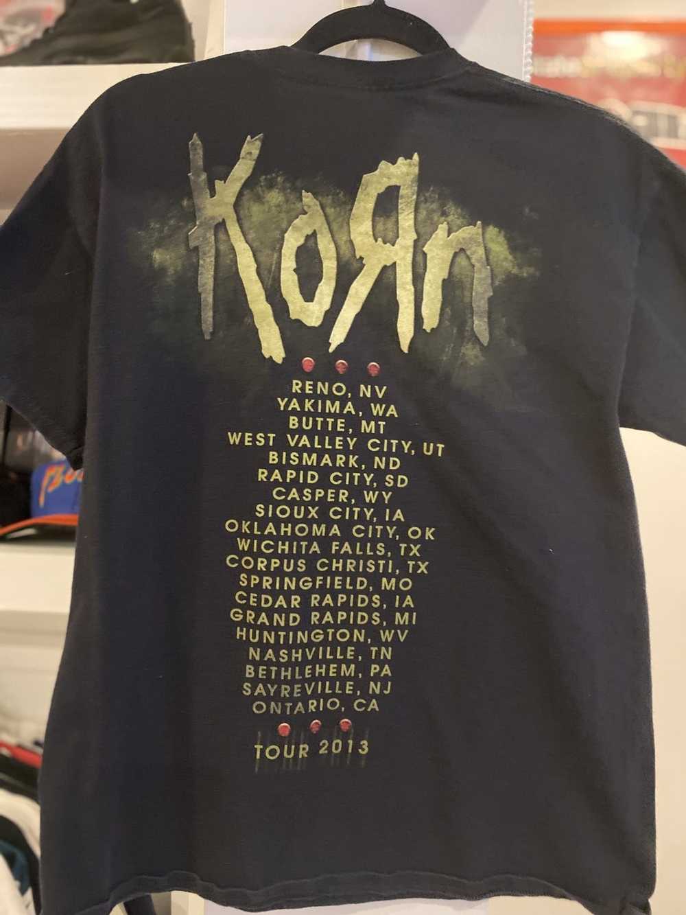 Band Tees 2013 Korn Tour tee. - image 4