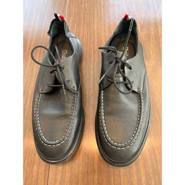 Vintage Buttery soft black leather casual shoes f… - image 1