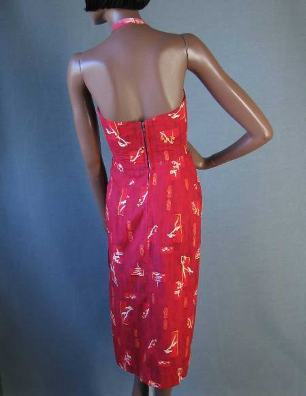 50s Women's Sarong Dress by Hoaloha Vintage Hawai… - image 5