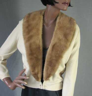 Women's Bernhard Altmann Sweater 50s Cashmere Min… - image 1