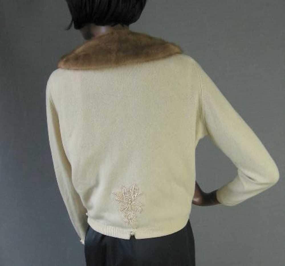 Women's Bernhard Altmann Sweater 50s Cashmere Min… - image 2