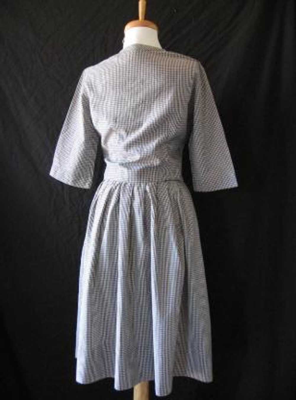 Women's Vintage 50s Skirt Suit Outfit Jacket Rock… - image 4