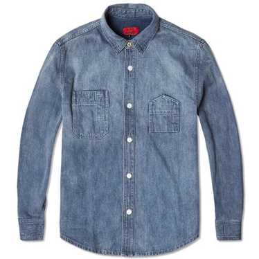 apc mens denim shirt - Gem