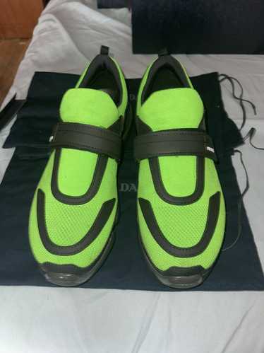 Neon green prada clearance sneakers