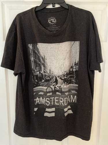 Ocean Current Amsterdam cityscape T-shirt