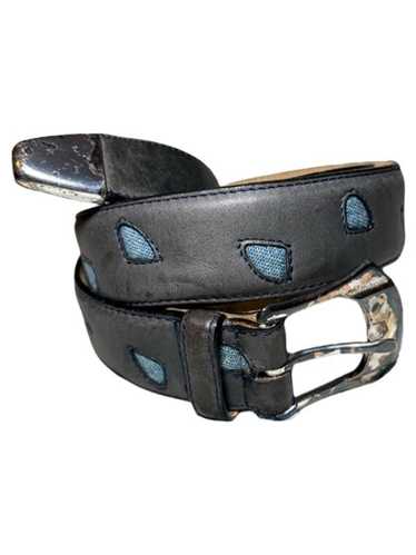 Vintage Denim patchwork belt