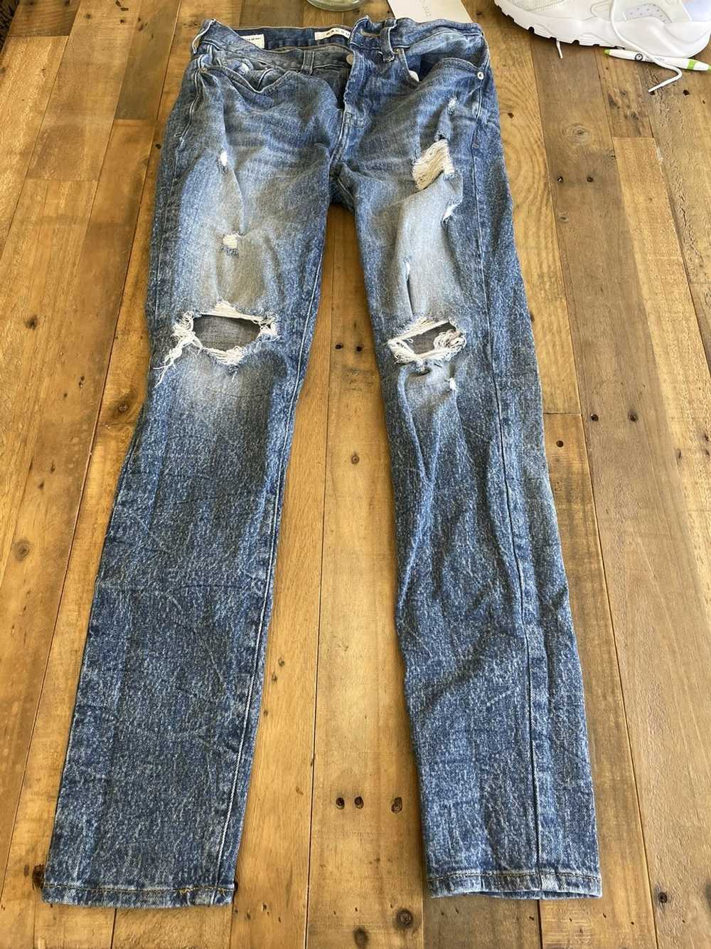 Pacsun Stacked Skinny ripped PacSun Jeans - image 1