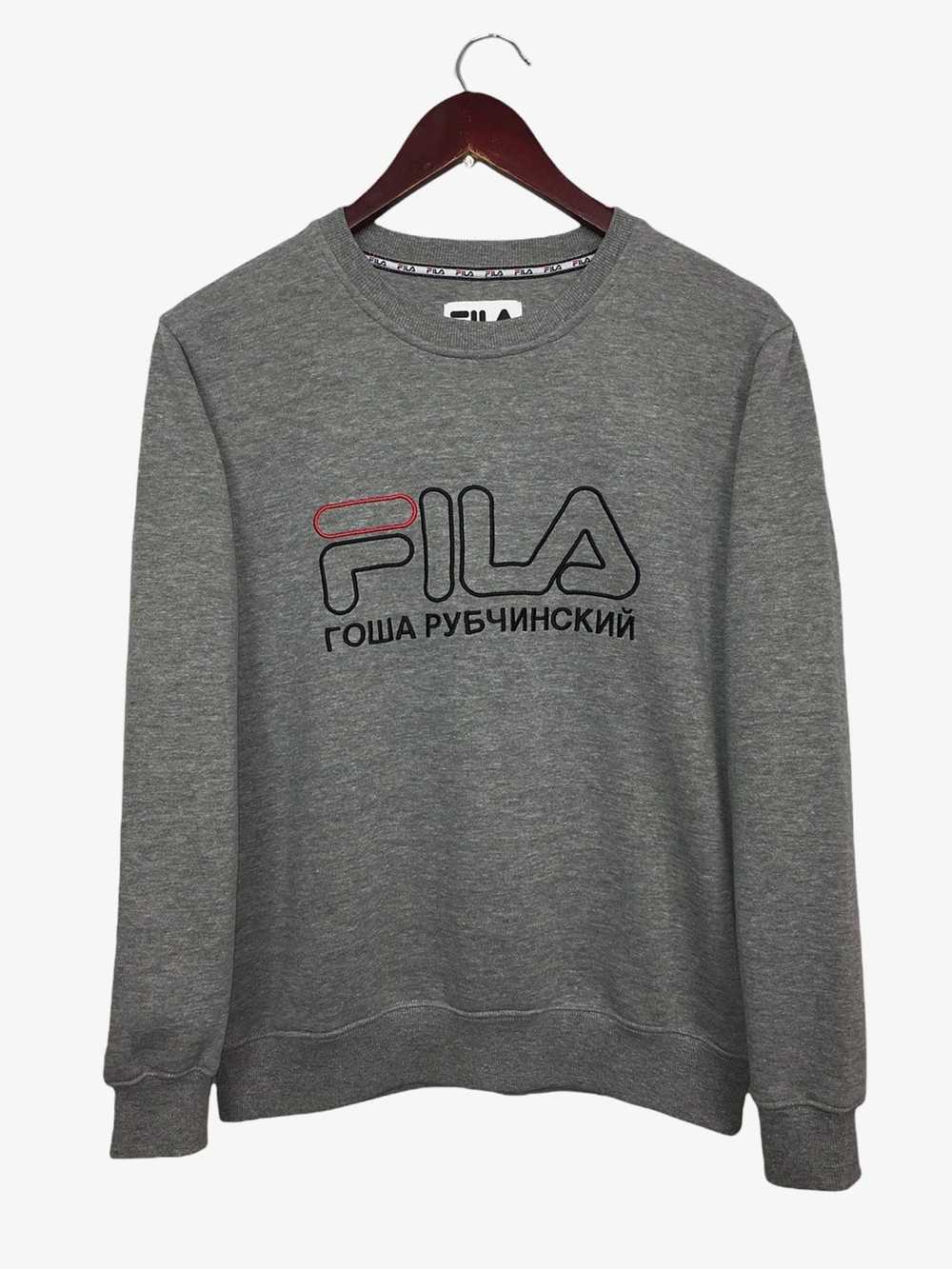 Fila × Gosha Rubchinskiy × Streetwear crewneck Go… - image 1