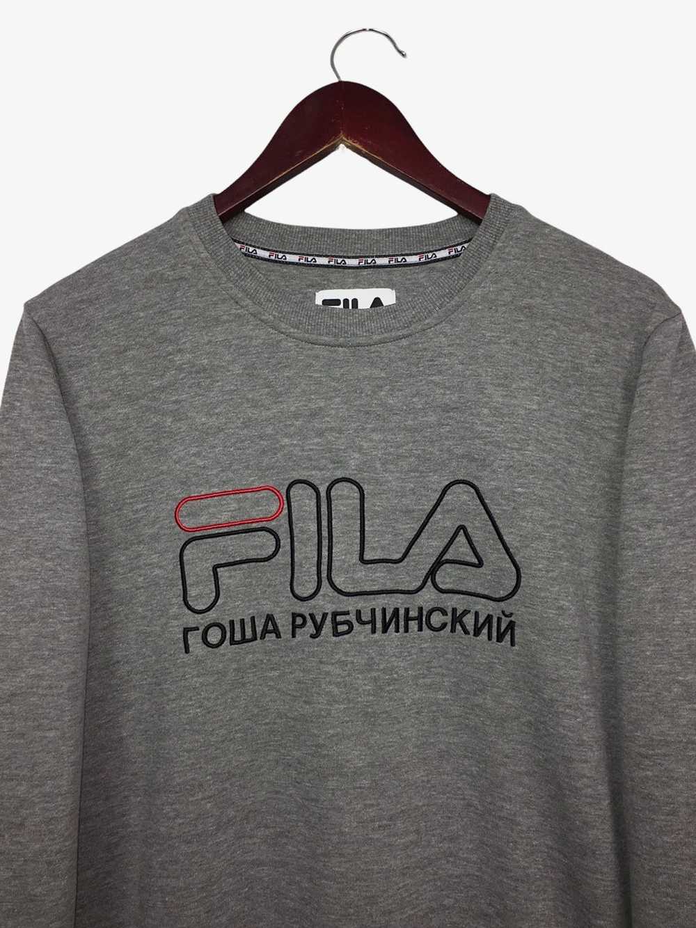 Fila × Gosha Rubchinskiy × Streetwear crewneck Go… - image 2