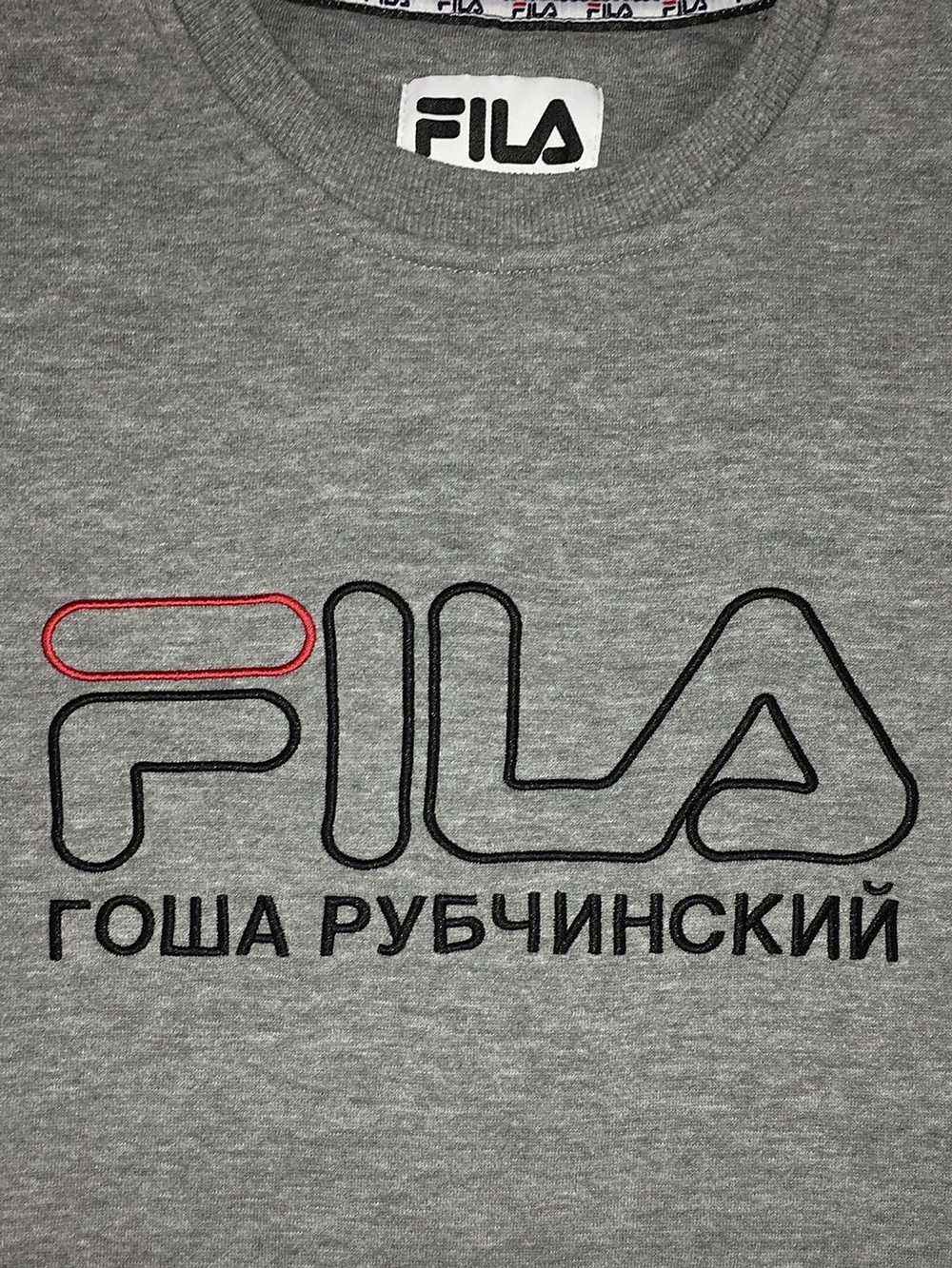 Fila × Gosha Rubchinskiy × Streetwear crewneck Go… - image 3