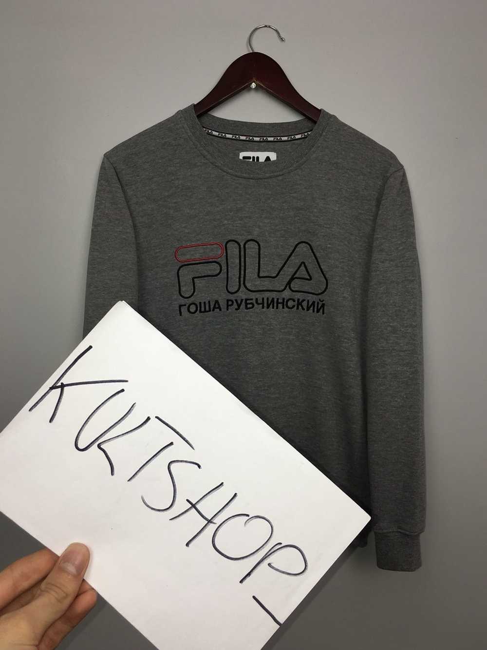 Fila × Gosha Rubchinskiy × Streetwear crewneck Go… - image 9