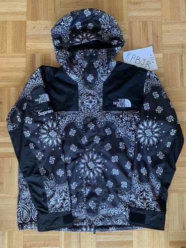 Supreme The North Face Mountain Jacket Black Bandana – Head2Soles