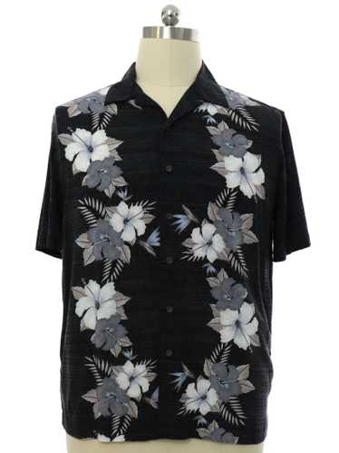 1990's George Mens Rayon Hawaiian Shirt - image 1