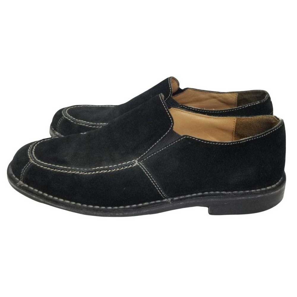 Tommy Bahama Tommy Bahama Mens 9 Black Suede Leat… - image 4