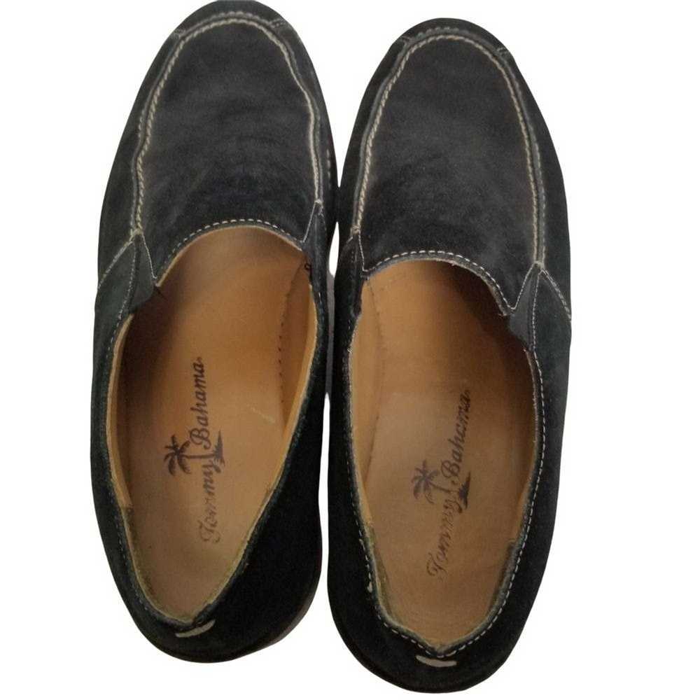 Tommy Bahama Tommy Bahama Mens 9 Black Suede Leat… - image 6