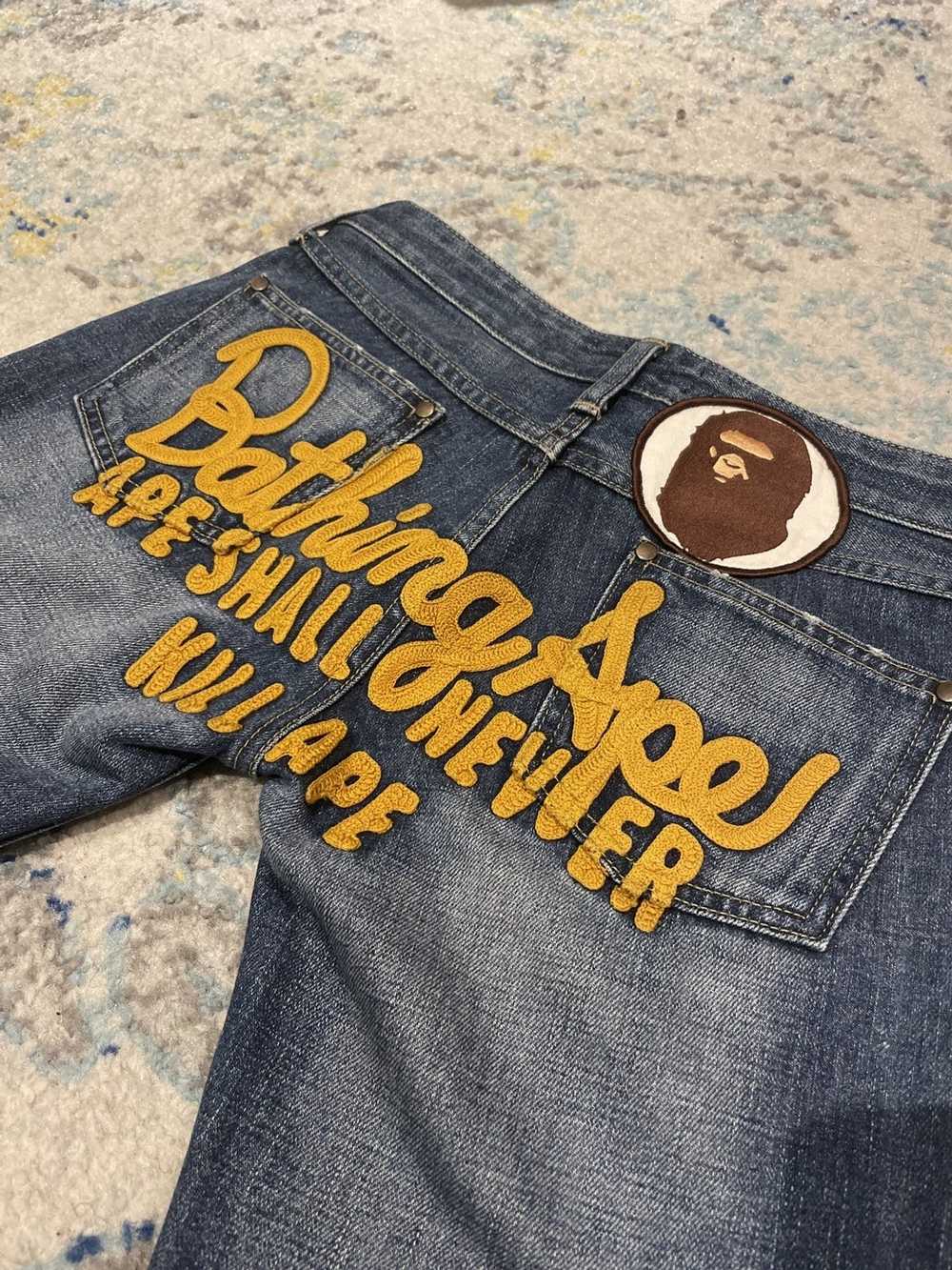 Bape BAPE Jeans **RARE** - image 3