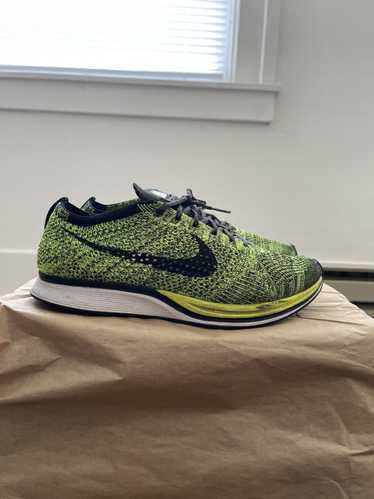 Nike Flyknit Racer “Green/Yellow”