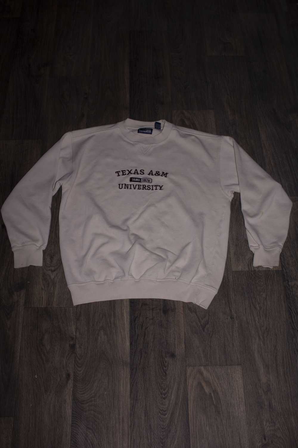 Ncaa × Vintage Y2K Texas A&M Script Sweatshirt - image 1