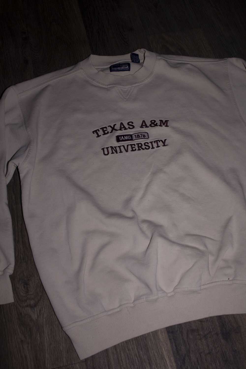 Ncaa × Vintage Y2K Texas A&M Script Sweatshirt - image 4