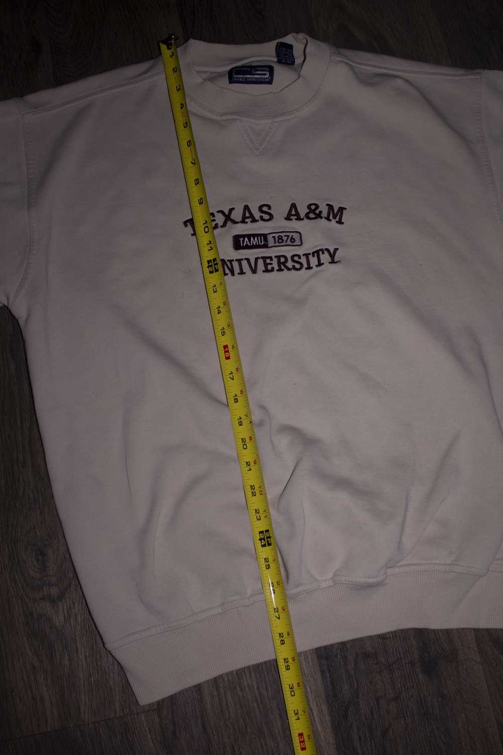 Ncaa × Vintage Y2K Texas A&M Script Sweatshirt - image 6