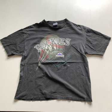 MLB Jam Rockies Walker And Helton  Retro Colorado Rockies T-Shirt
