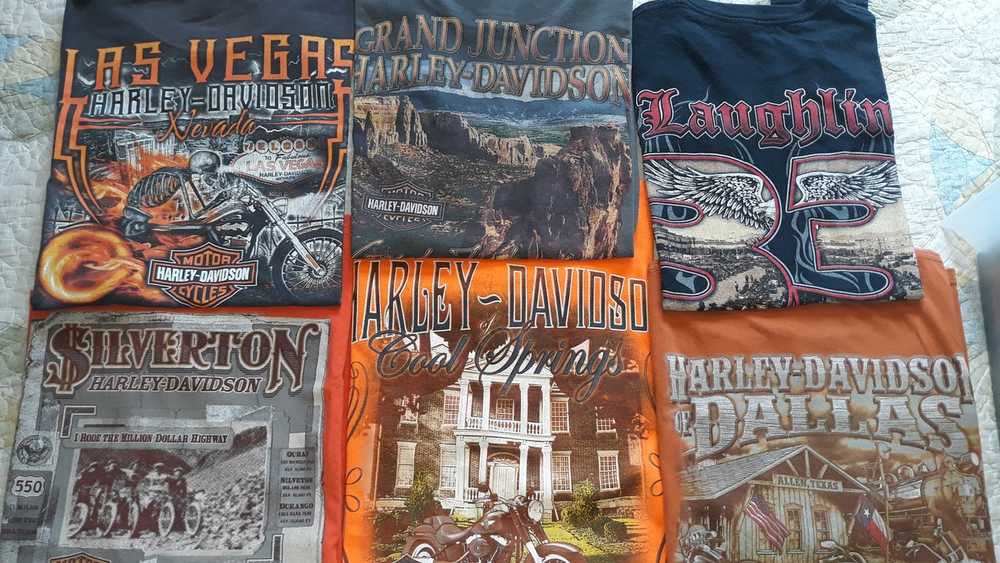 Harley Davidson Vintage Harley t-shirts - image 1