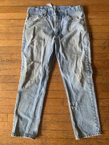 Carhartt Carhartt Distressed Denim Blue Jeans
