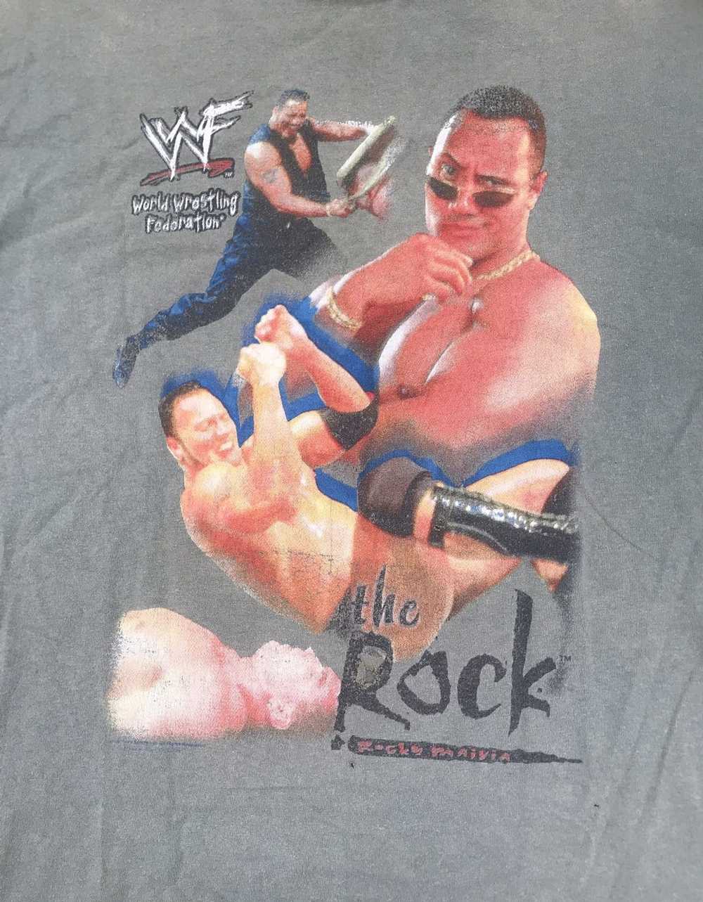 Vintage × Wwf Vintage WWF The Rock ‘99 - image 2