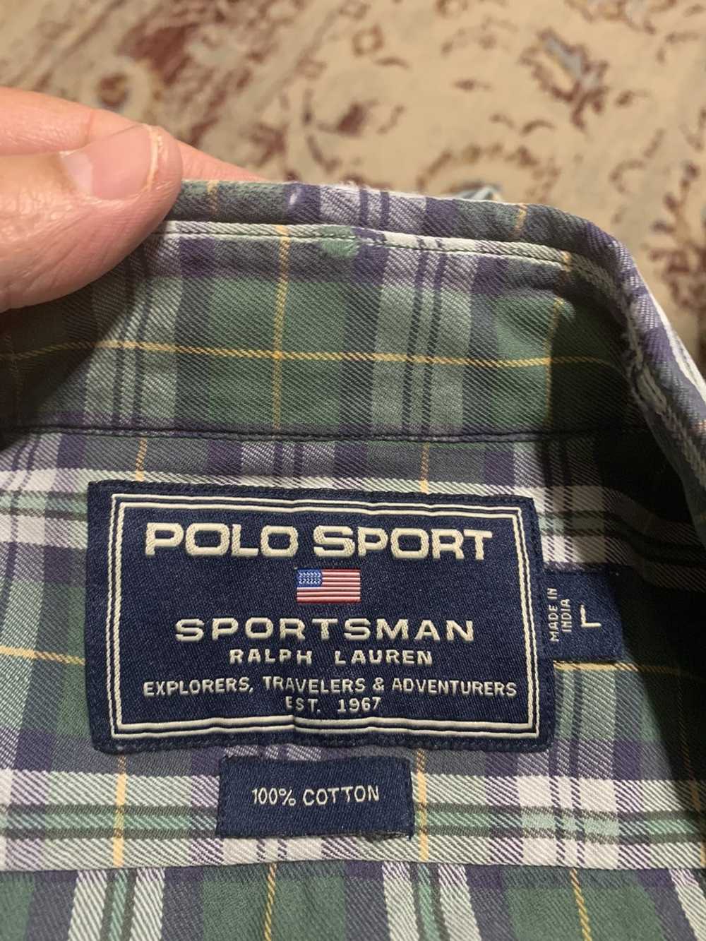 Polo Ralph Lauren Polo Sport Sportsman Plaid Flan… - image 9