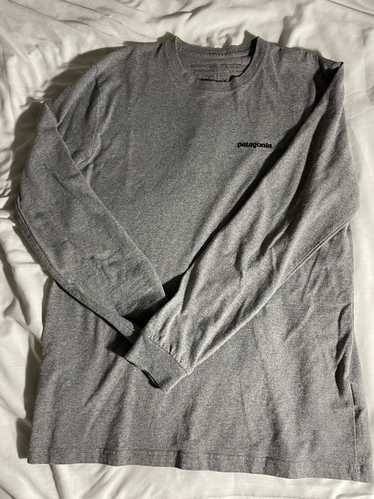 Patagonia grey long sleeve shirt