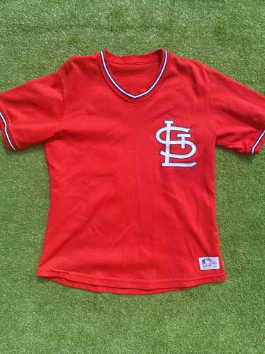 Rare Vintage MEDALIST St. Louis Cardinals Sand-Knit Baseball Jersey 70s 80s  XL