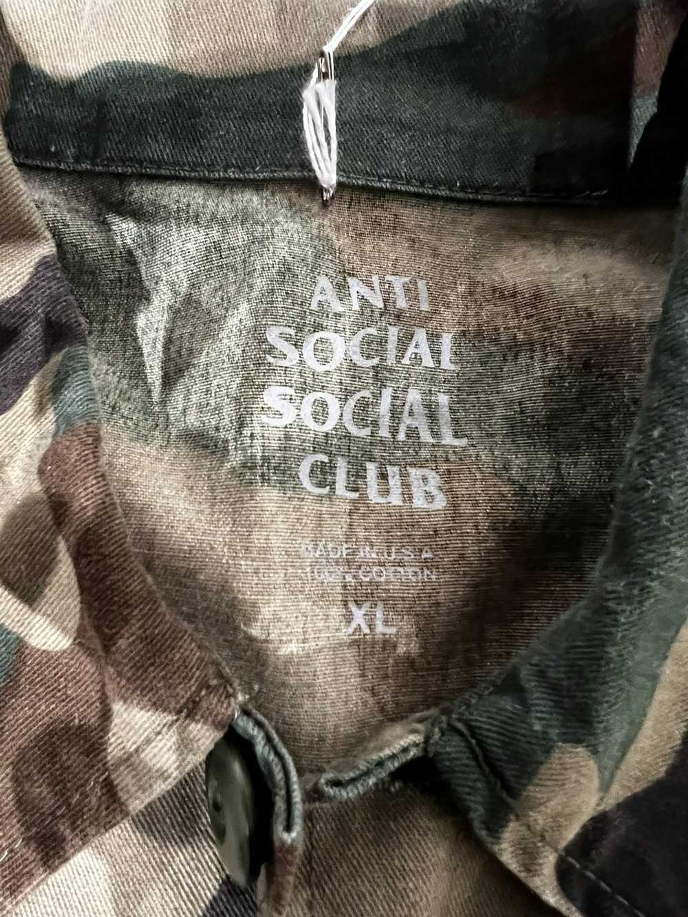 Anti Social Social Club ASSC Green Camo Pink Spel… - image 4