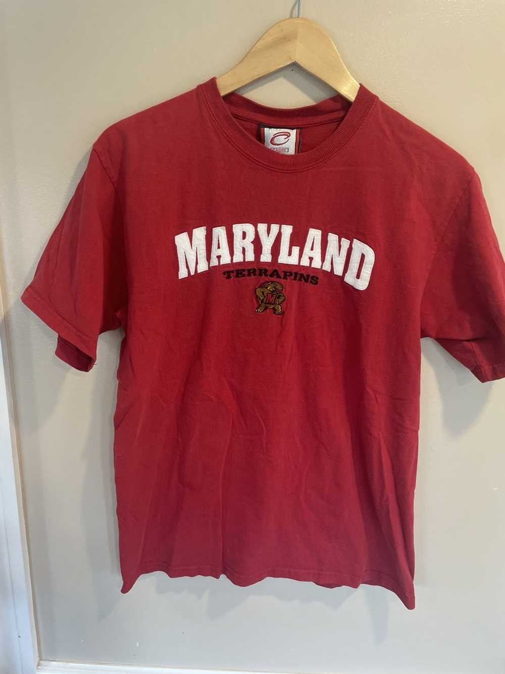 Ncaa Maryland terrapins ncaa red tee medium colle… - image 2