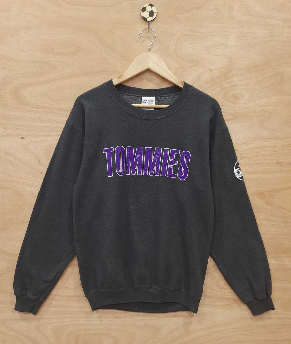 Streetwear × Vintage Tommies Sweatshirt Universit… - image 1