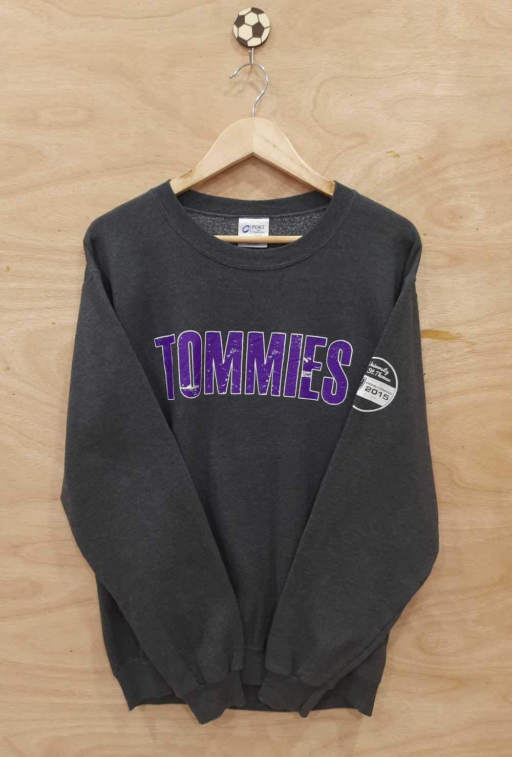 Streetwear × Vintage Tommies Sweatshirt Universit… - image 3